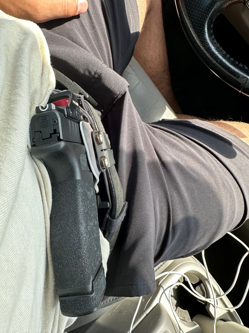 Carrying a pistol in an Armor Of God IWB holster while driving in Florida