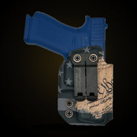 Custom Glock IWB holster in We The People Flag design