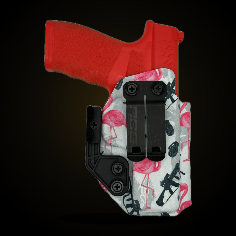 Strapped Flamingos