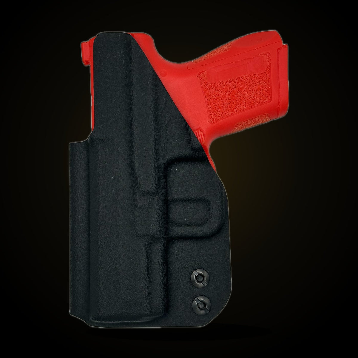 Canik MC9 Mete light-bearing IWB holster in black, custom Kydex by Armor Of God