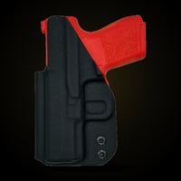 Canik MC9 Mete light-bearing IWB holster in black, custom Kydex by Armor Of God