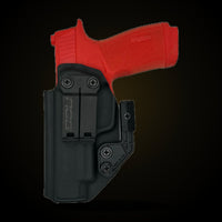 Sig Sauer P365XL IWB holster in black, custom Kydex by Armor Of God