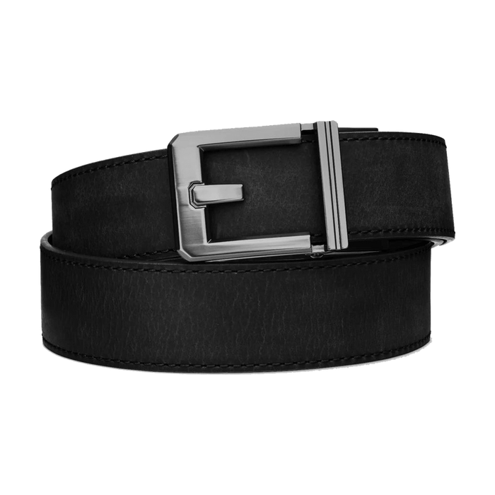 KORE Buffalo Leather Gun Belt – Buffalo Black X3 Buckle