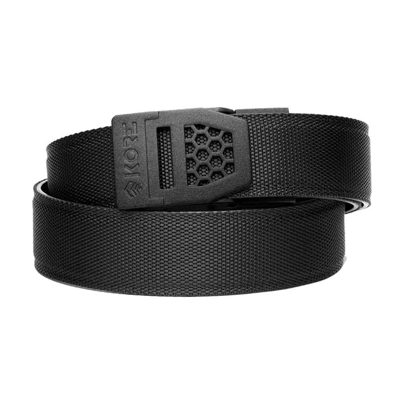 KORE Nylon Tactical Gun Belt – Black X6