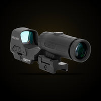 Holosun HS510C reflex sight and HM3X magnifier, view 3