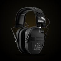Walker's Razor Slim Patriot earmuffs in Black