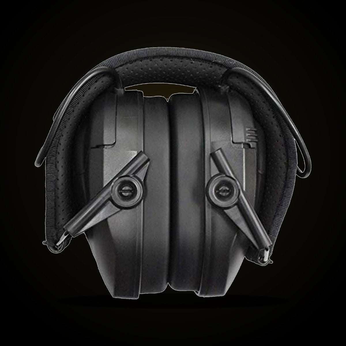 Walker's Razor Slim Patriot earmuffs in Black