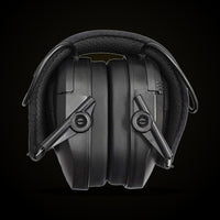 Walker's Razor Slim Patriot earmuffs in Black