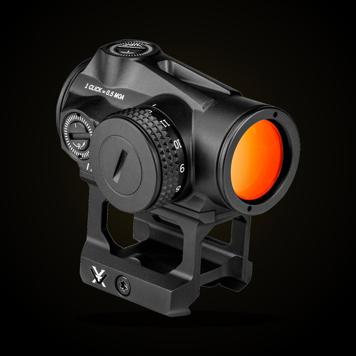 Vortex Triumph red dot, view 1