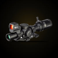 Vortex Venom 1-6x24 LPVO bundle with red dot and mount, view 2