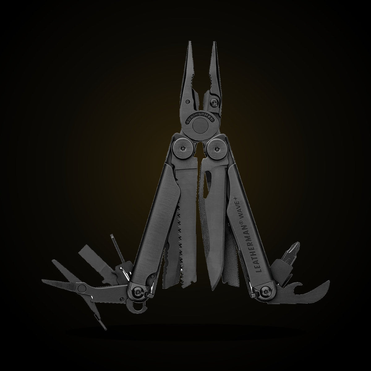 Leatherman Wave+ black multi-tool, view 1